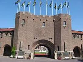 Puerta de acceso al estadio olímpico